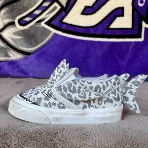 Size‎ 5.5c - VANS TODDLER SLIP ON V SHARK - LEOPARD SHARK (1)